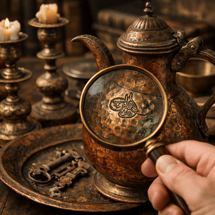 Antika Bakır ve Pirinç Objelerde Orijinallik Nasıl Anlaşılır?