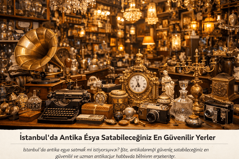 İstanbul’da Antika Eşya Satabileceğiniz En Güvenilir Yerler