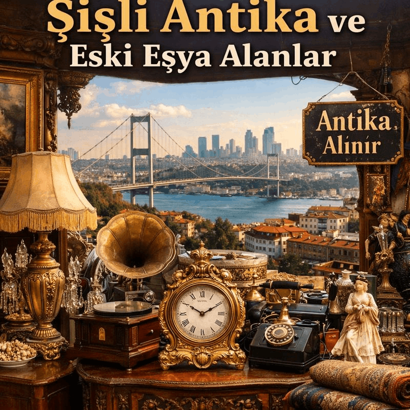 Şişli Antika Eşya Alanlar